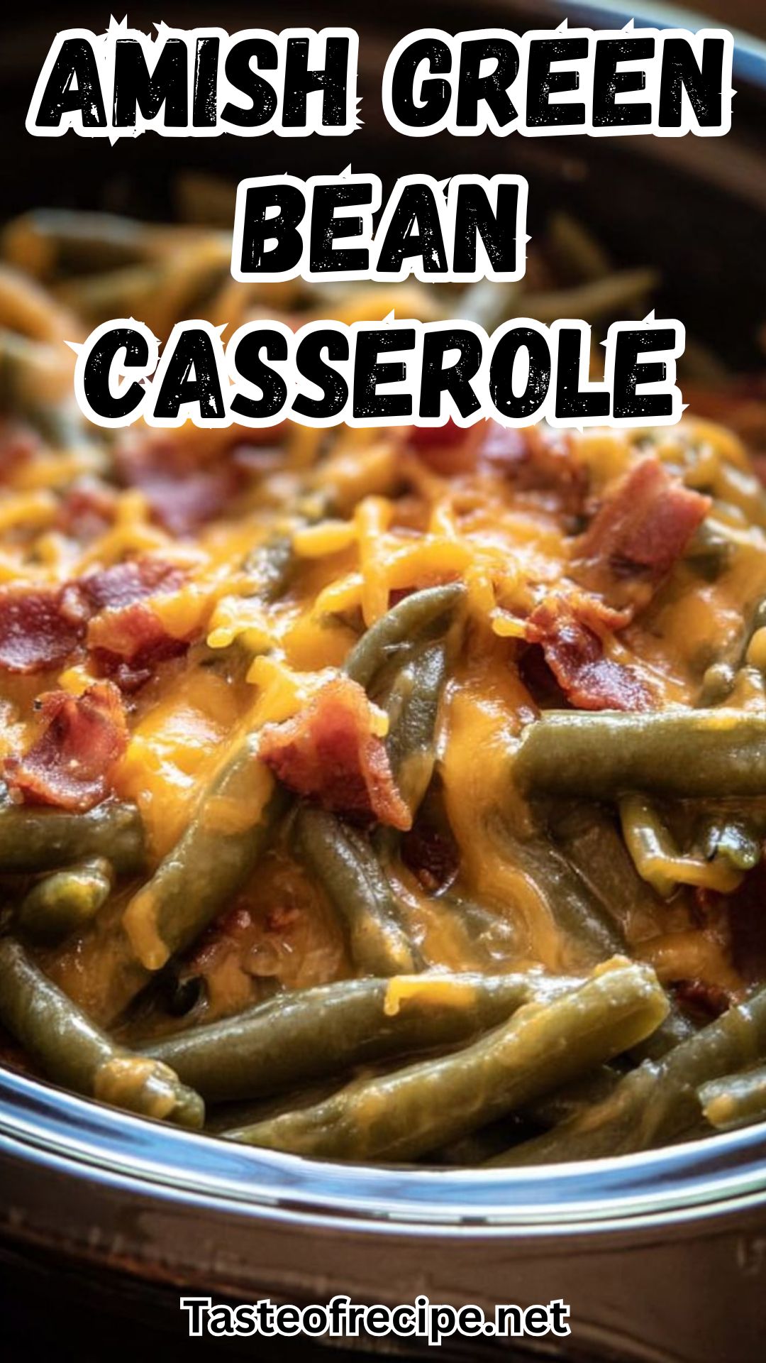 Slow Cooker Amish Green Bean Casserole
