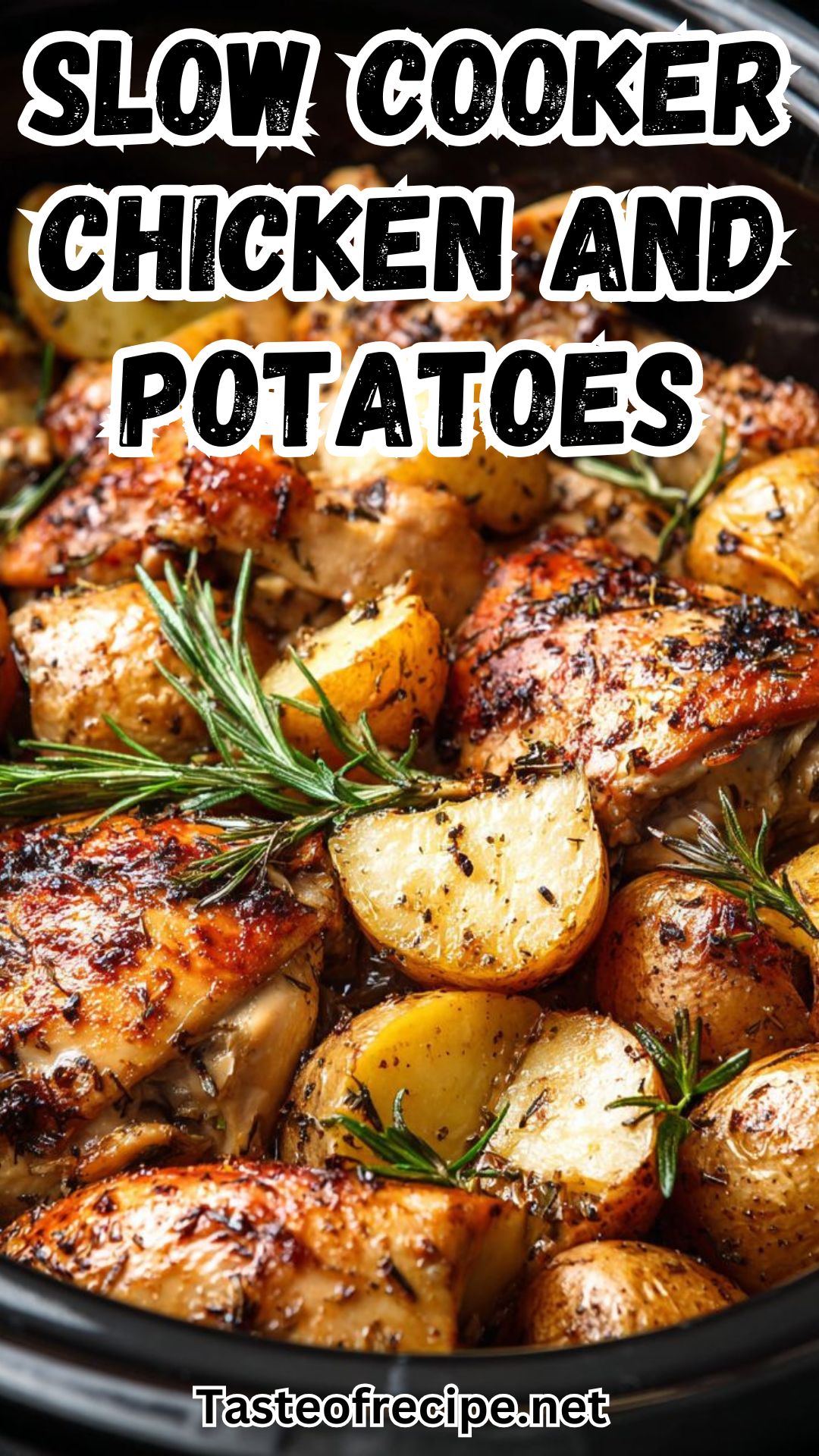 Slow Cooker Herb-Infused Chicken and Potatoes