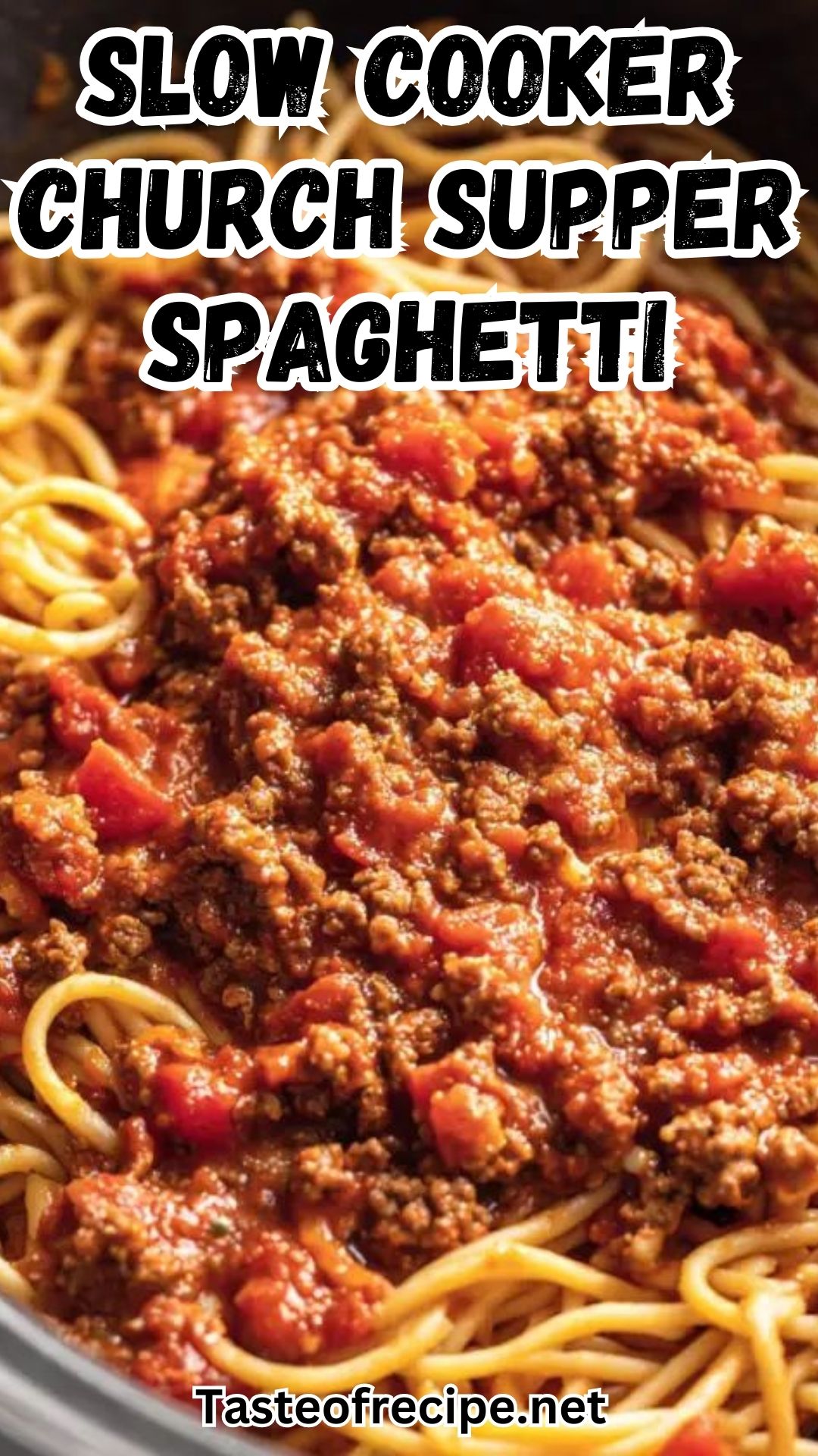 Slow Cooker Church Supper Spaghetti — Feeds a Crowd, Feeds the Soul