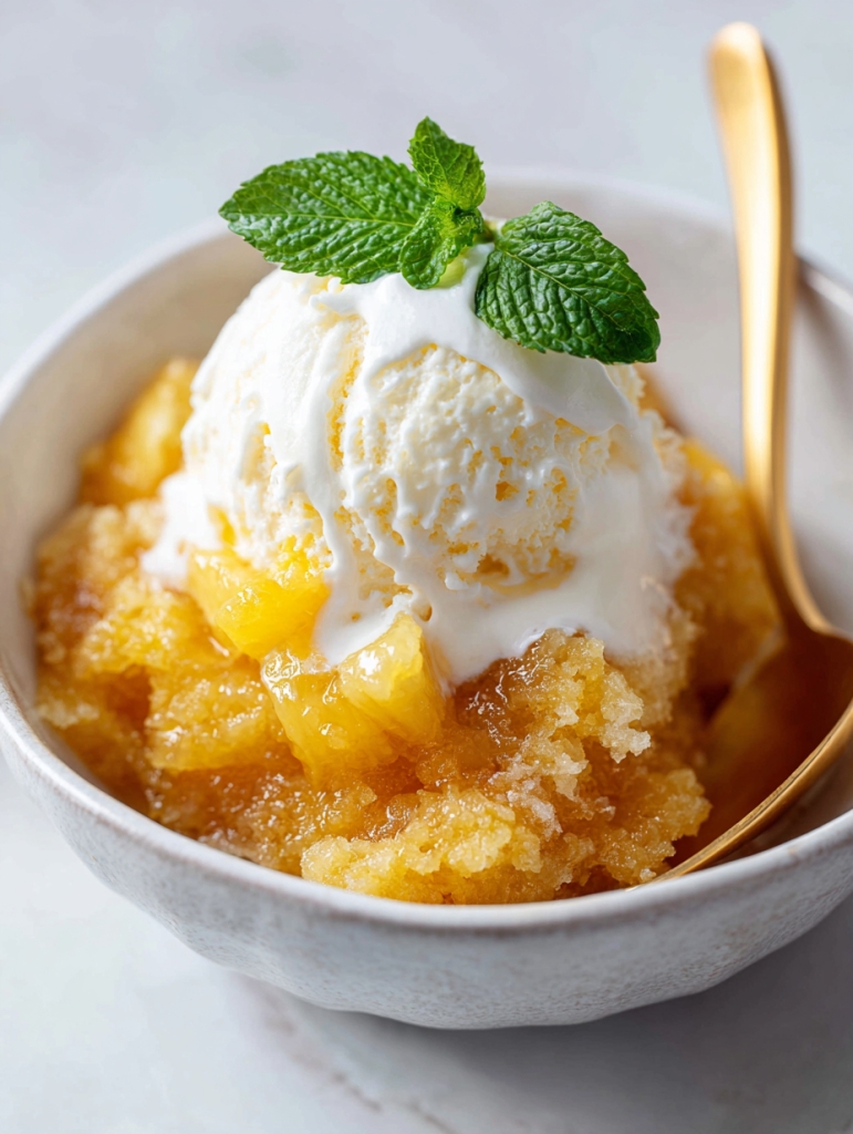 Slow Cooker 3-Ingredient Pineapple Dump Cake