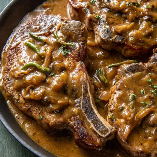 Tender Southern Smothered Pork Chops: A Hug on a Plate