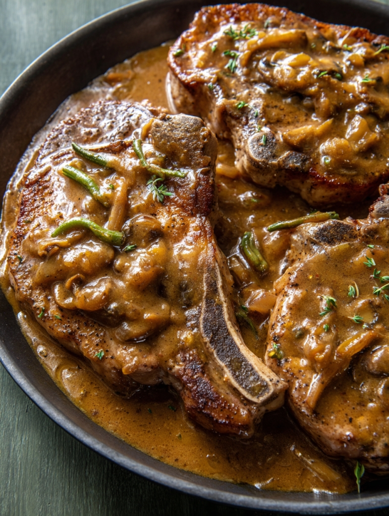 Tender Southern Smothered Pork Chops: A Hug on a Plate