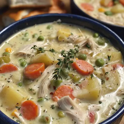 Southern Chicken Pot Pie Soup – A Hug in a Bowl