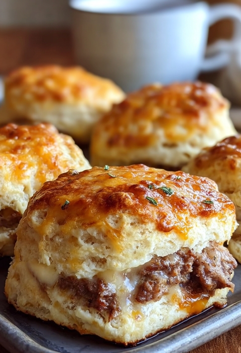 Southern Sausage Biscuits — Simple, Savory, and Full of Heart