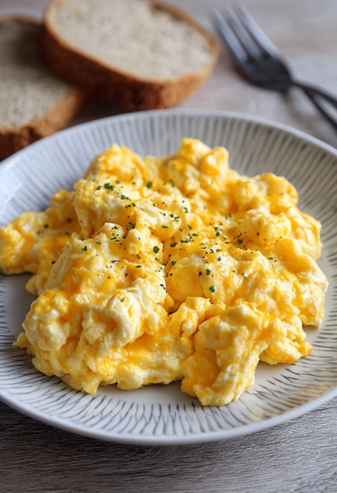 Cheesy Scrambled Eggs: Simple, Gooey, and Oh-So-Good