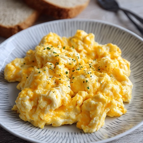 Cheesy Scrambled Eggs: Simple, Gooey, and Oh-So-Good