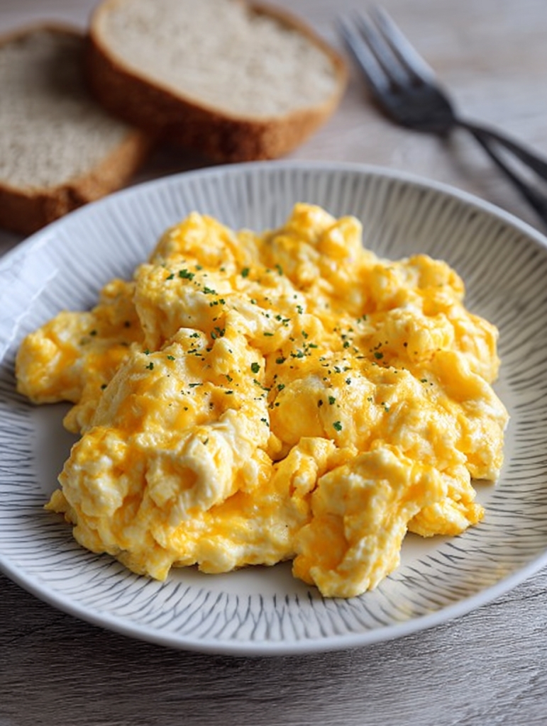 Cheesy Scrambled Eggs: Simple, Gooey, and Oh-So-Good