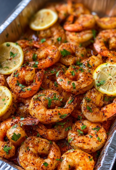 Baked Cajun Shrimp