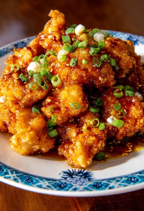 Savory Honey Garlic Fried Chicken