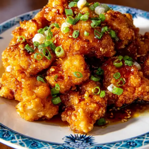 Savory Honey Garlic Fried Chicken