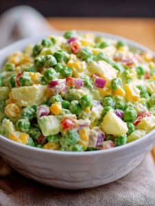 Creamed Peas on Toast