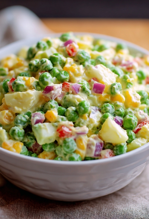 Irish Pea Salad — The One My Kids Actually Eat Without Complaining