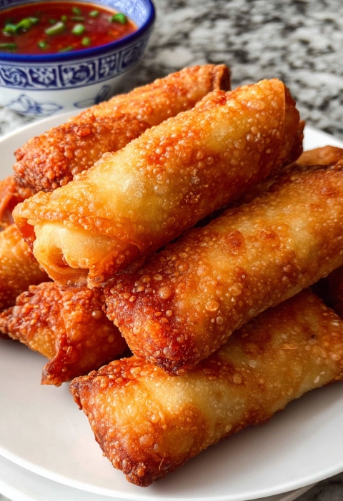 Southern-Style Crispy Homemade Egg Rolls