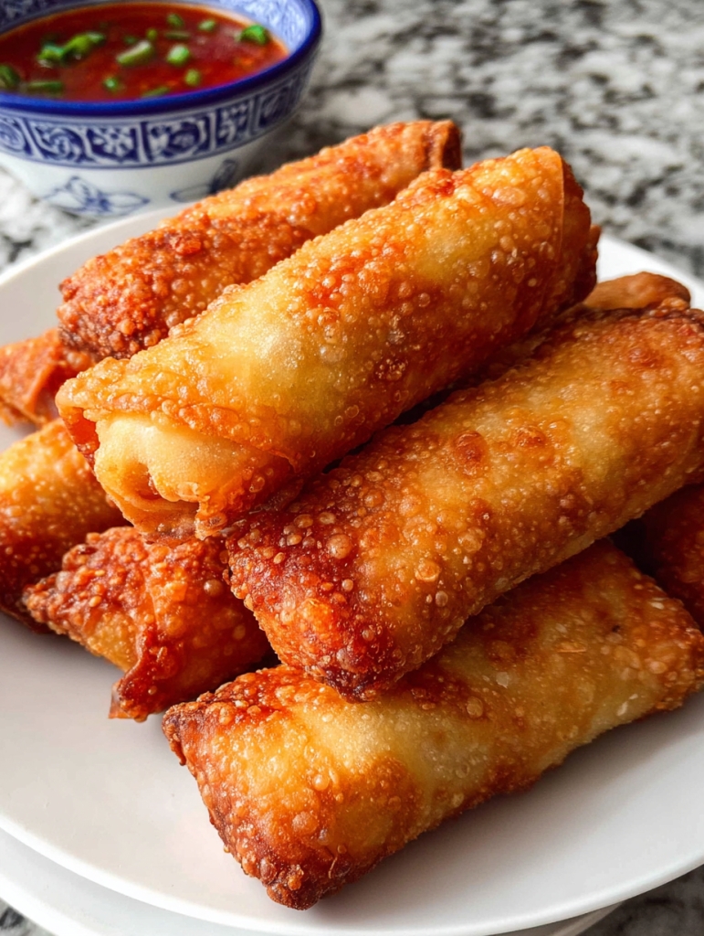 Southern-Style Crispy Homemade Egg Rolls