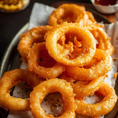 Beer Battered Onion Rings — Hot, Crispy, and Gone Before You Sit Down