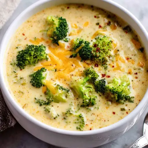 A Bowl of Warmth: My Favorite Slow Cooker Cheesy Broccoli Soup