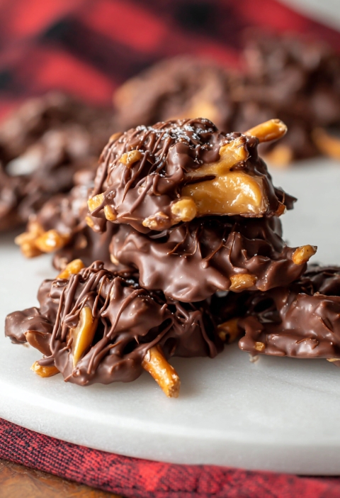 Chocolate Peanut Butter Haystacks — A Sweet Little Shortcut to Happiness