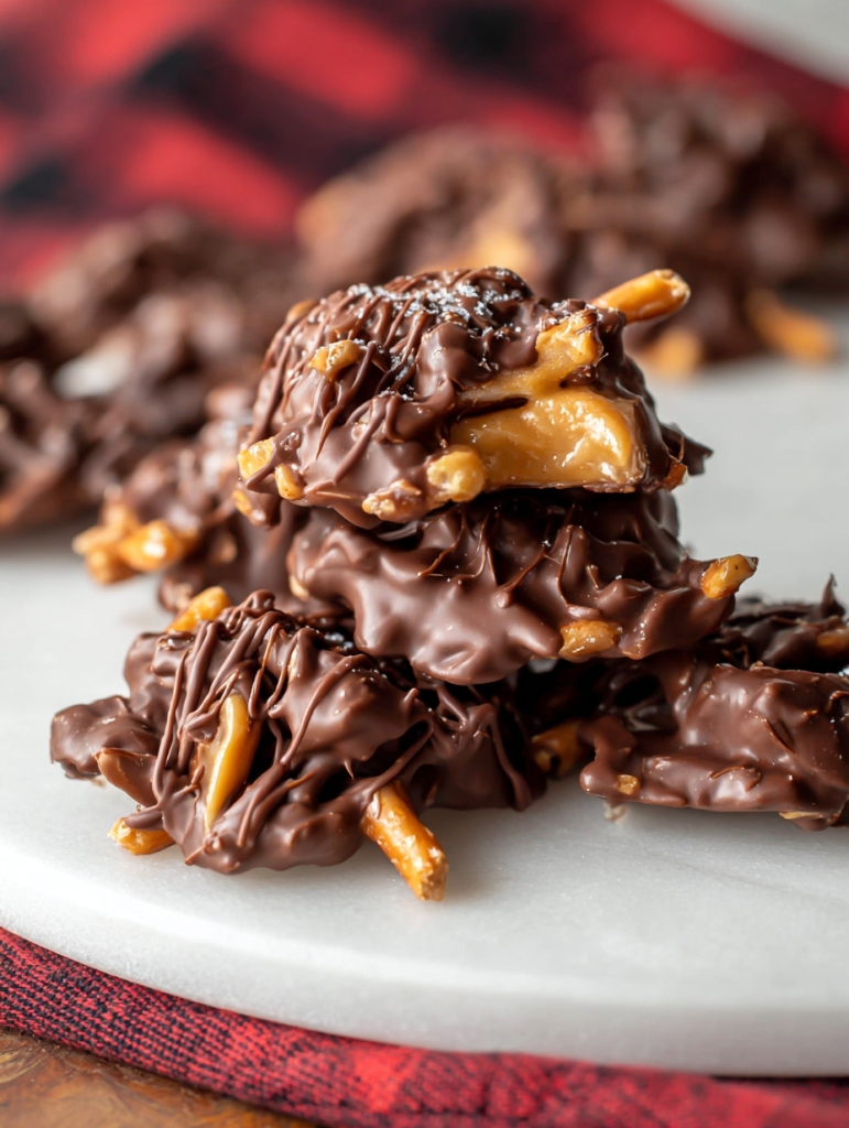 Chocolate Peanut Butter Haystacks — A Sweet Little Shortcut to Happiness