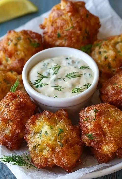 Southern-Style Dill Pickle Chicken Fritters