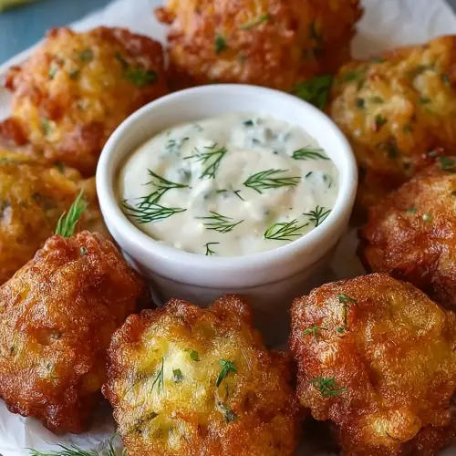 Southern-Style Dill Pickle Chicken Fritters