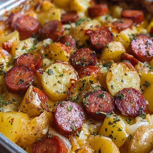 Smoked Sausage and Potato Bake: A Recipe That Feels Like Home