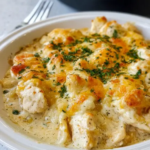 Creamy Slow Cooker Chicken & Cheese Casserole: A Midwest Hug on a Plate