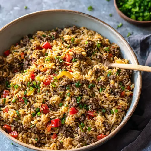 Dirty Rice with Ground Beef — A Taste of Louisiana Comfort