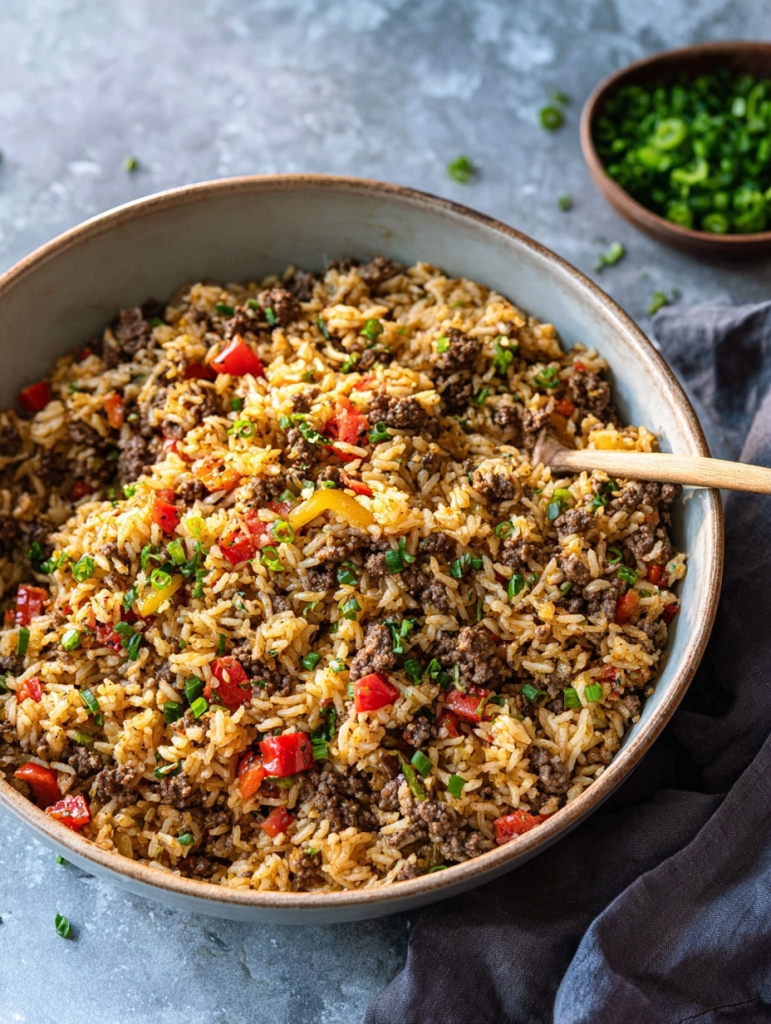 Dirty Rice with Ground Beef — A Taste of Louisiana Comfort