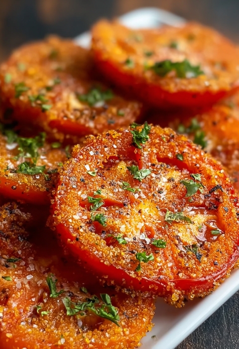 Fried Red Tomatoes — A Juicy Southern Twist on a Beloved Classic