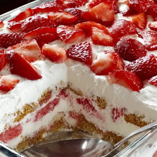 Strawberry Ice Cream Bites with Chocolate & Mint — A No-Bake Dessert Everyone Will Beg For
