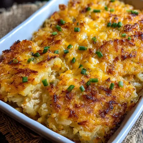 That One Casserole Everyone Asks Me About: Chicken Hashbrown Casserole