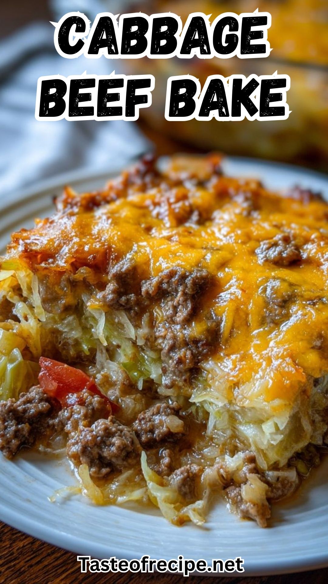 Southern Style Cabbage Beef Bake