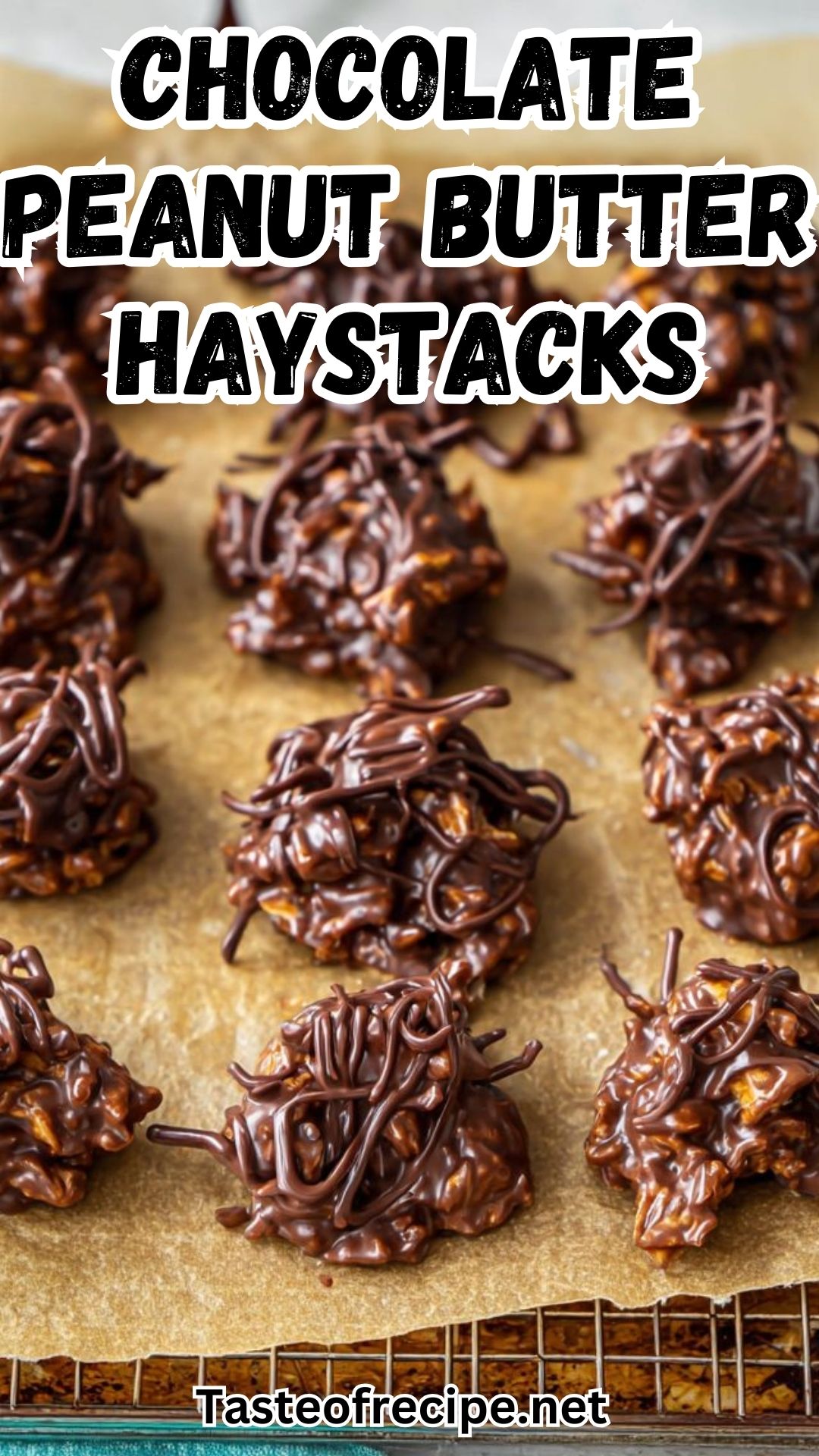 Chocolate Peanut Butter Haystacks — A Sweet Little Shortcut to Happiness