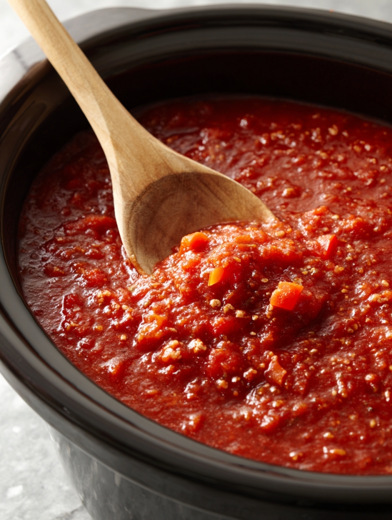Slow Cooker Freezer Spaghetti Sauce