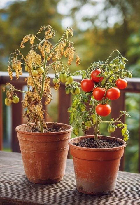 My Tomato Plants Started Wilting — Here’s What I Learned (Plus a Weird Salt Trick That Actually Helped)