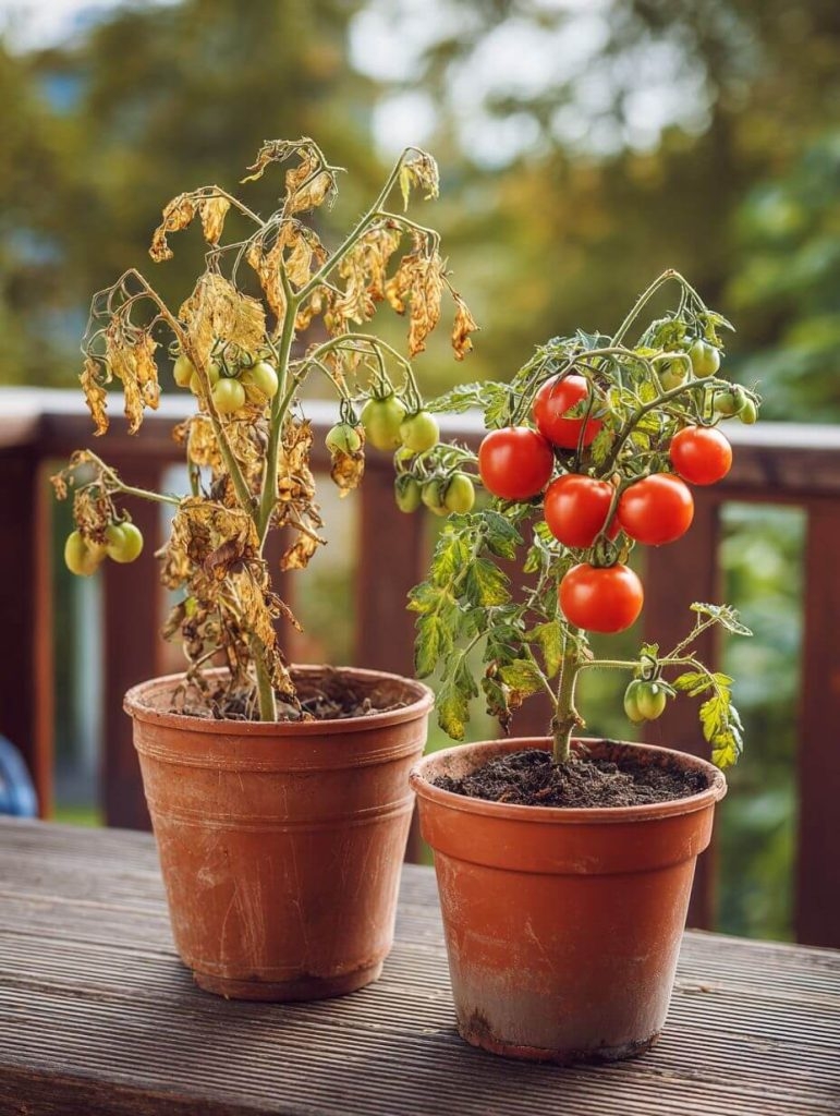 My Tomato Plants Started Wilting — Here’s What I Learned (Plus a Weird Salt Trick That Actually Helped)