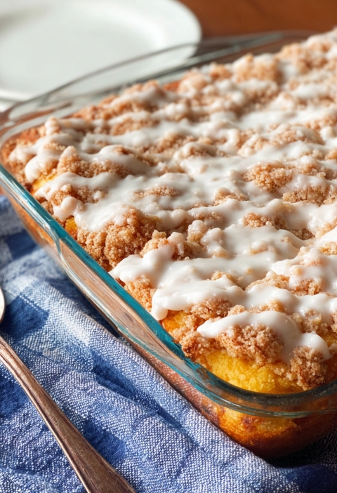 Pumpkin Spice Crumb Cake