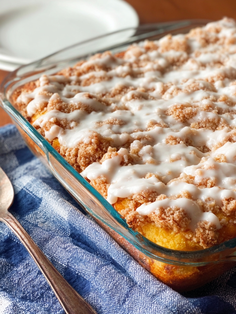 Pumpkin Spice Crumb Cake