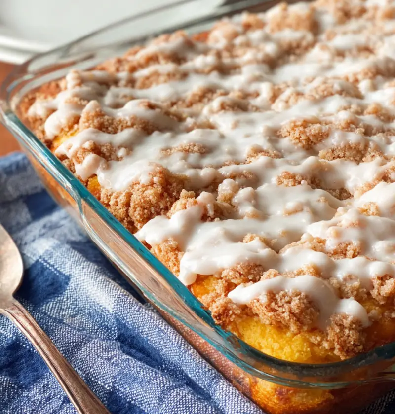 Pumpkin Spice Crumb Cake