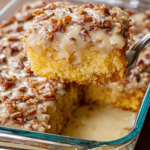 Pineapple Coconut God Bless America Cake