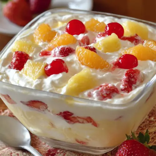 Grandma’s Chilled Fruit Delight: A Cold Slice of Pure Summer Joy