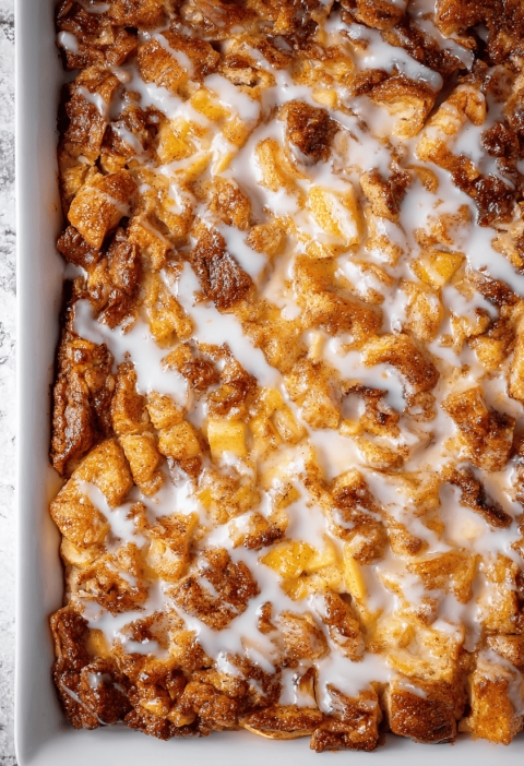 Apple Fritter Breakfast Casserole — Fall Mornings Never Tasted So Good