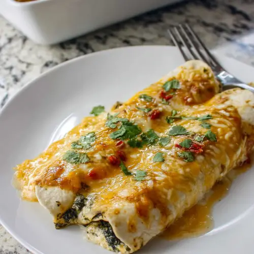 These Spinach & Cheese Enchiladas Might Just Be the Best Thing I’ve Made All Month