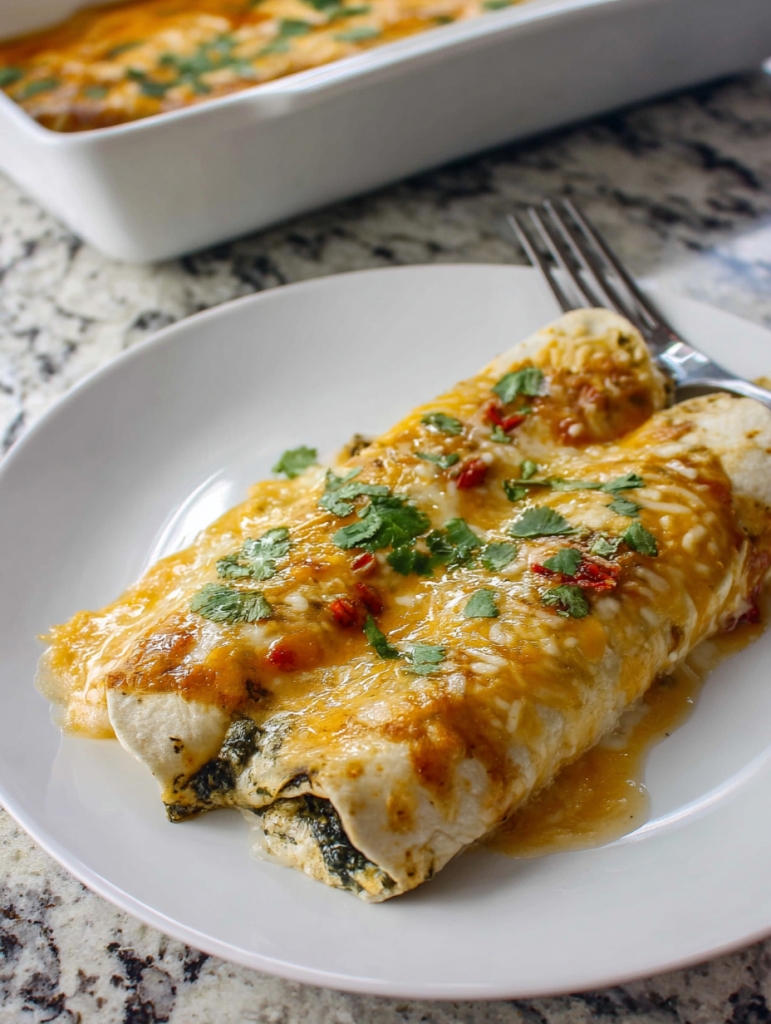 These Spinach & Cheese Enchiladas Might Just Be the Best Thing I’ve Made All Month