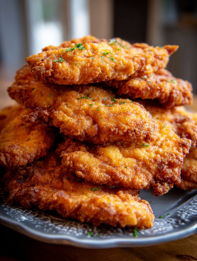 Southern-Style Crispy Chicken Cutlets