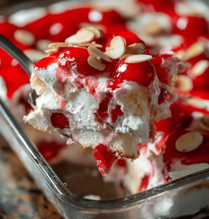Heaven on Earth Cake (A.K.A. Cherry Angel Trifle)
