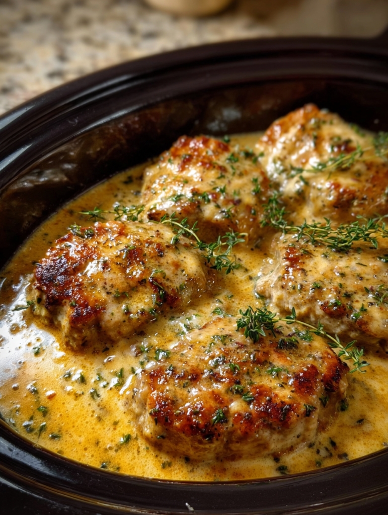 Alpine Cheese Delight Pork Chops