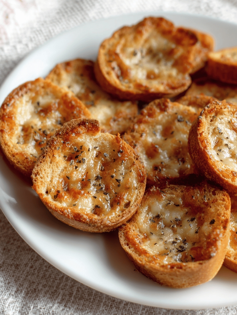 Sandwich Crust Garlic Rolls