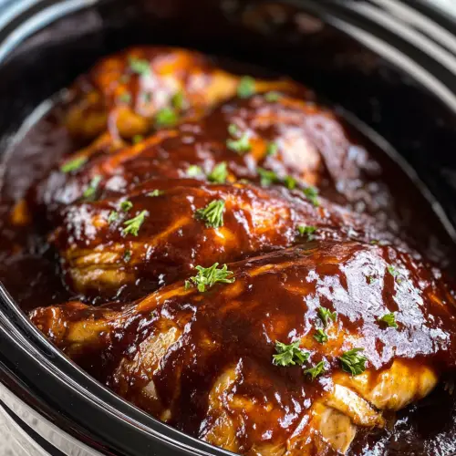 Slow Cooker Amish BBQ Chicken: A Cozy Family Favorite