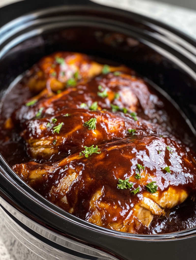 Slow Cooker Amish BBQ Chicken: A Cozy Family Favorite